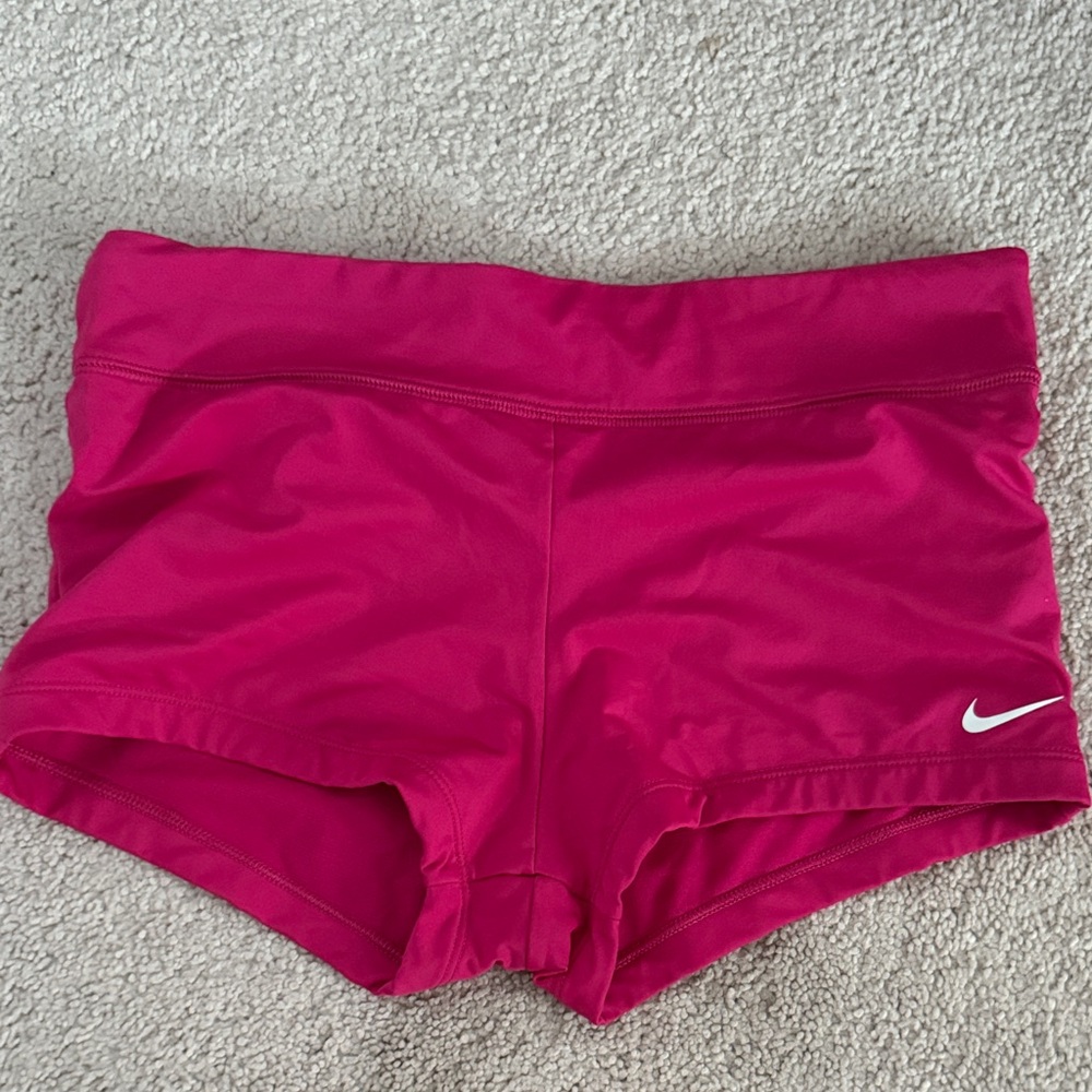 Nike Women's Fuchsia Athletic Shorts